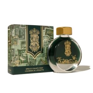 ⭐*New in Box!* 38ml Spruce County Post Fountain Pen Ink - Sold Out Online!
